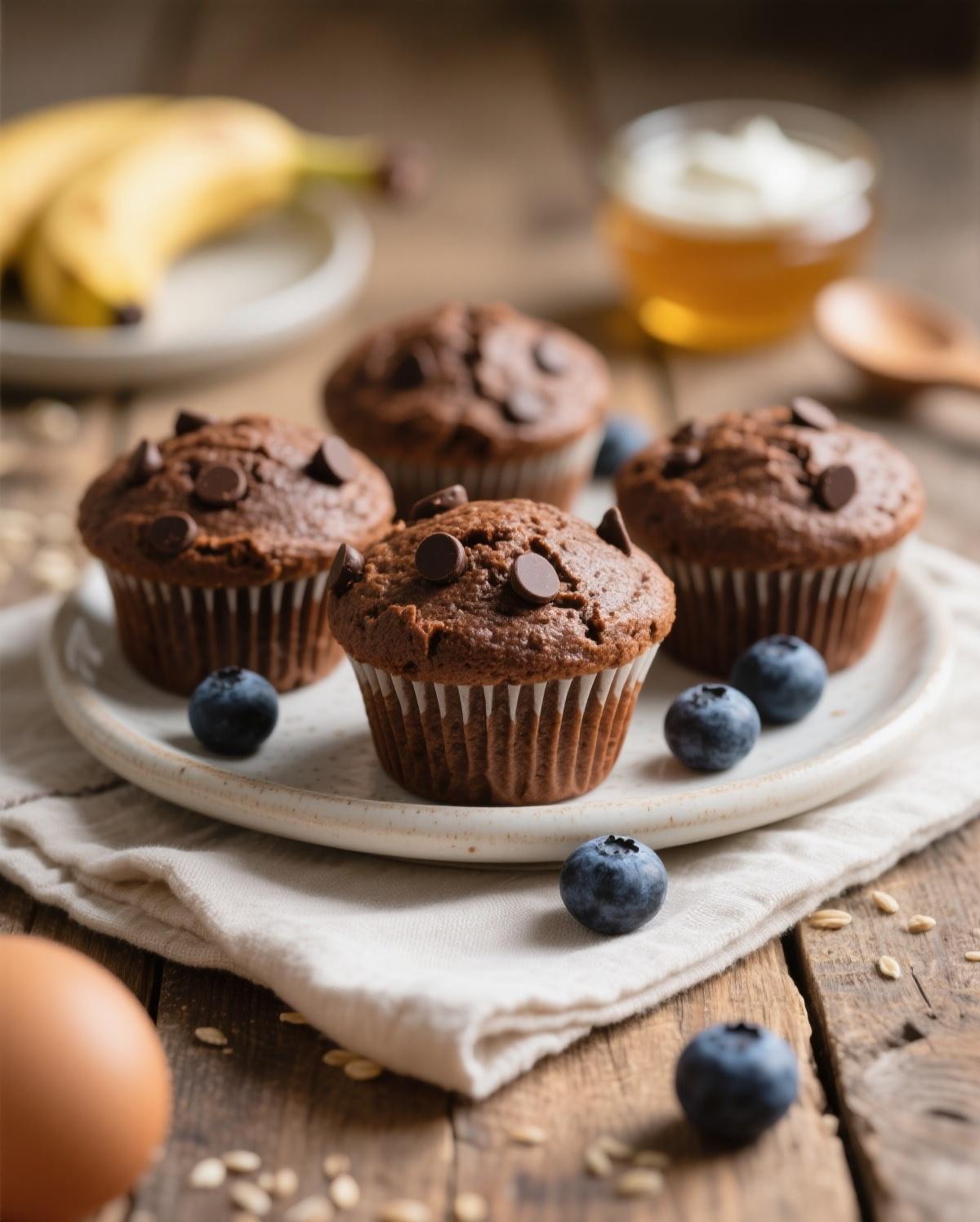 healthy chocolate muffins healthy chocolate muffins
