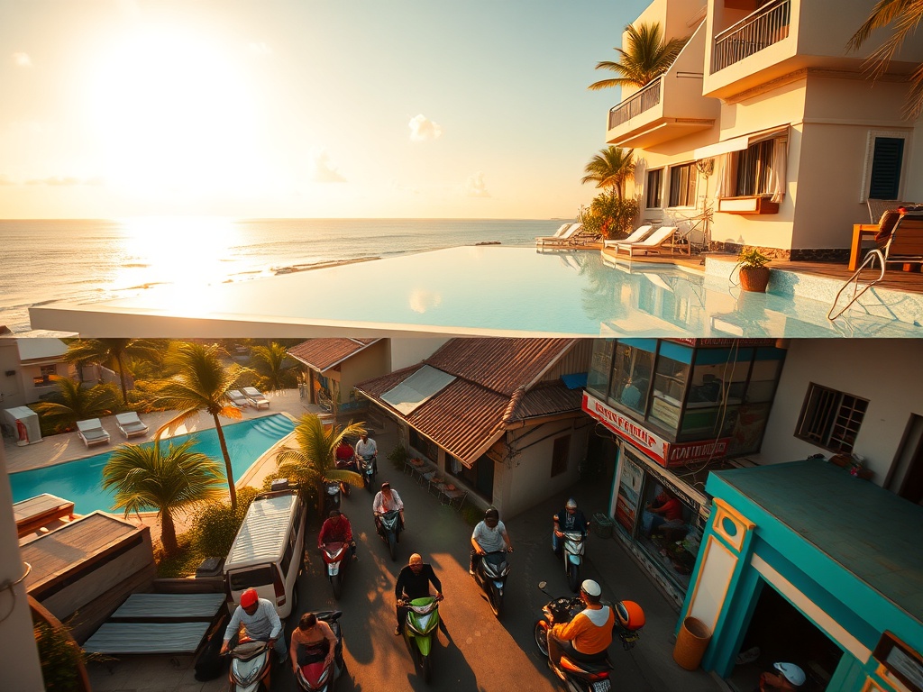 Where Luxury Resorts Rise, Maldivian Streets Still Crowd