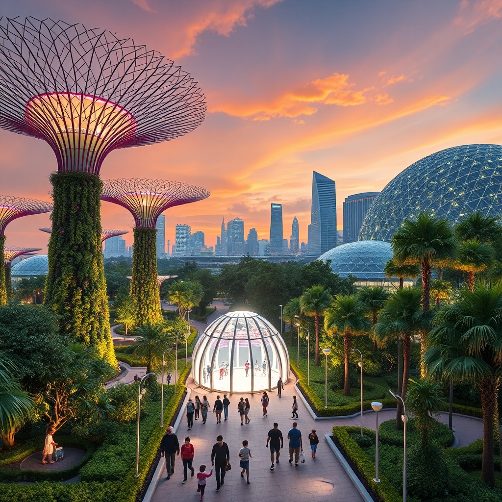 Gardens by the Bay: Naturaleza futurista en Singapur