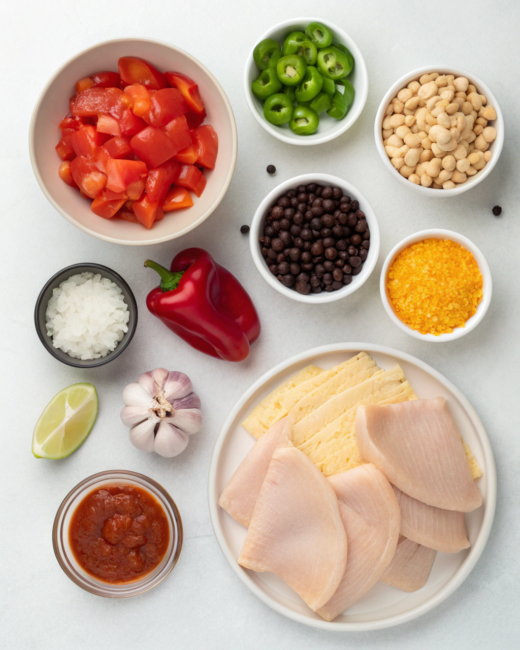 Chicken Tortilla Soup Ingredients