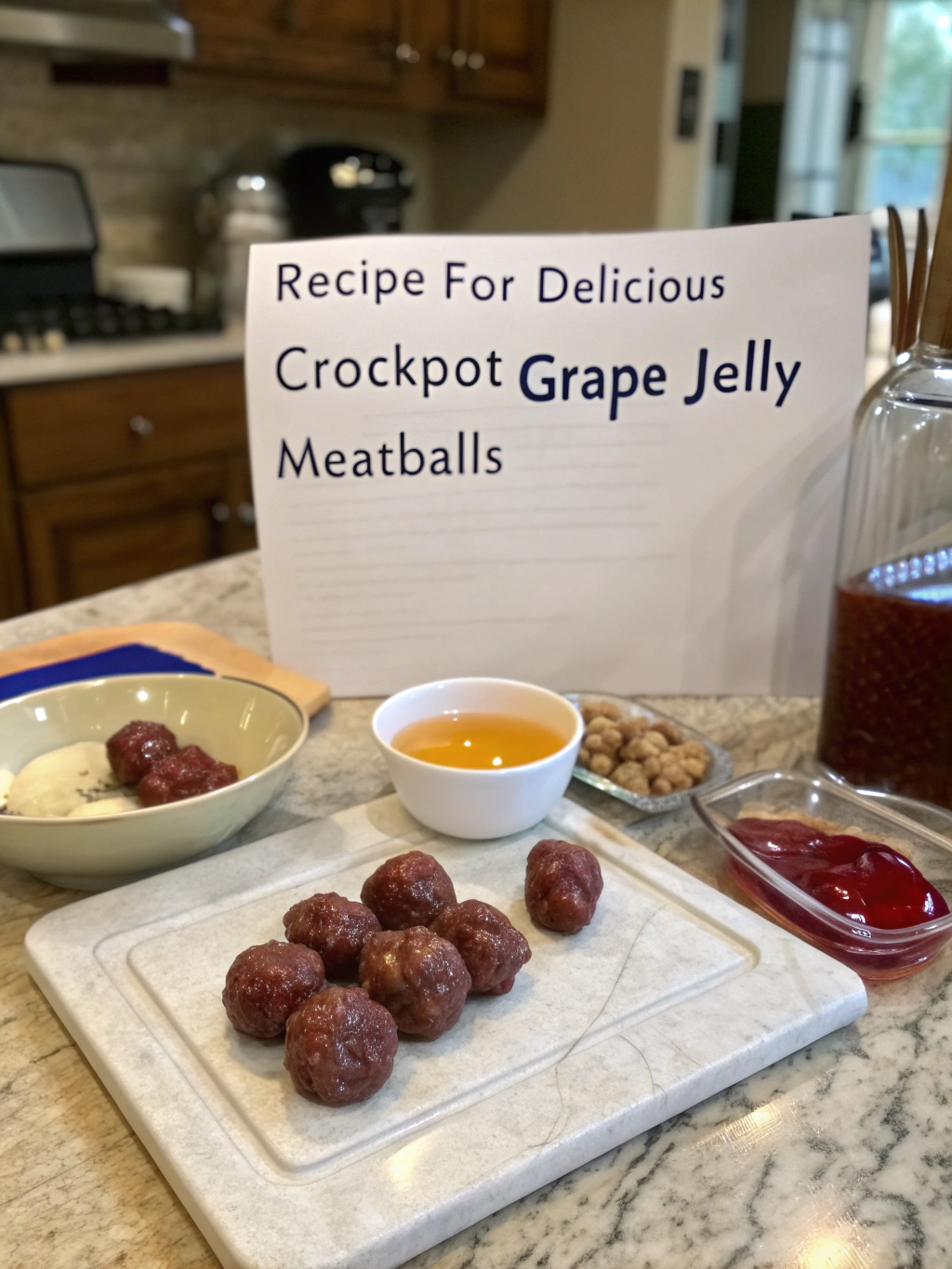 Recipe preparation steps